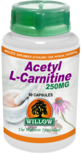 Acetyl L-Carnitine 250Mg (60) Willow