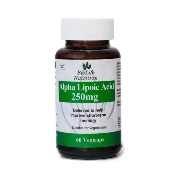 Alpha Lipoic Acid 250mg (60) Biolife