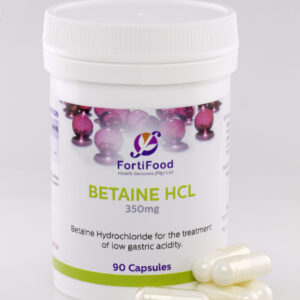 Betaine HCL 350mg (90) Fortifood