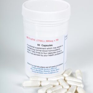 Betaine TMG 300mg (90) Fortifood