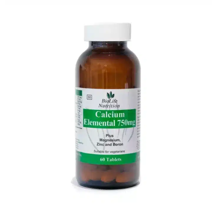 Calcium Elemental 750mg (60) BioLife