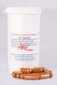 Cayenne Pepper 400mg (120)  Fortifood