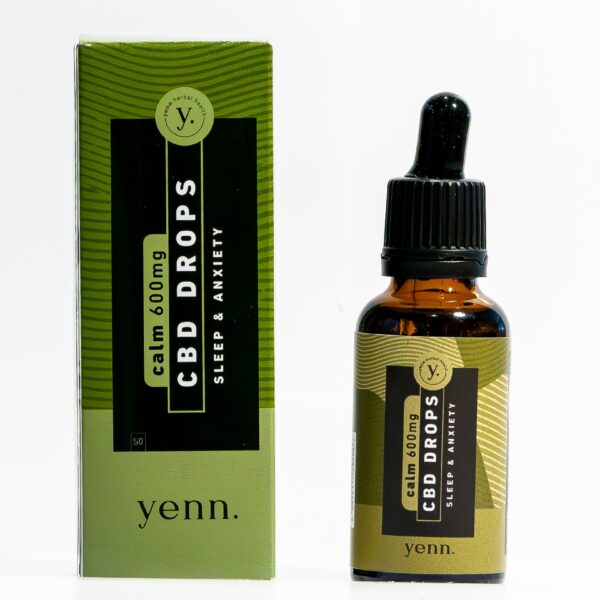 CBD Drops Calm 600mg (30ml) Yenn