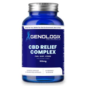 CBD Relief Complex - 910mg (30) Genologix