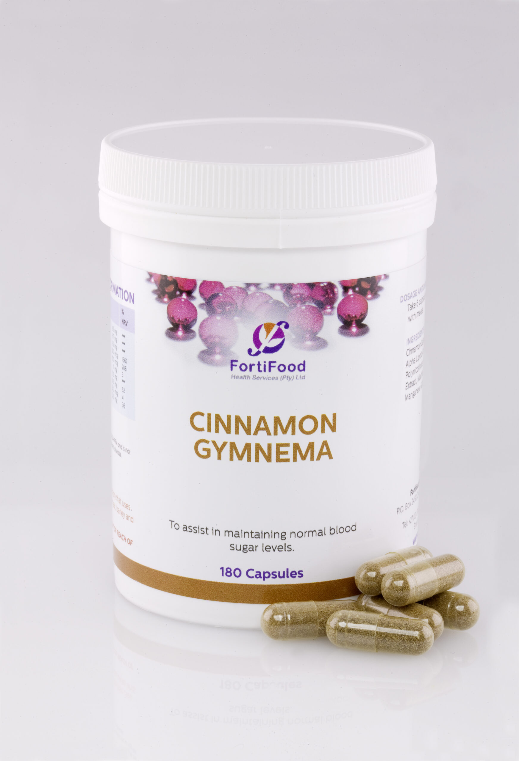 Cinnamon Gymnema (180) Fortifood
