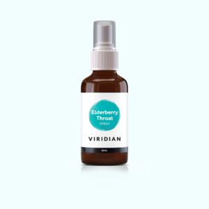 Elderberry Throat Spray (50ml) Viridian