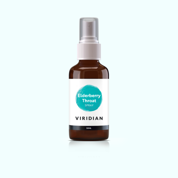 Elderberry Throat Spray (50ml) Viridian