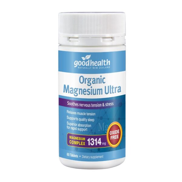 Organic Magnesium Ultra (60) Goodhealth