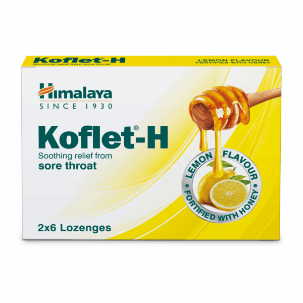 Koflet H Lozenges - Lemon 2x6 Himalaya