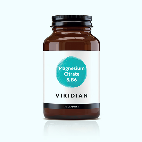 Magnesium Citrate (100mg) w B6 (30) Viridian