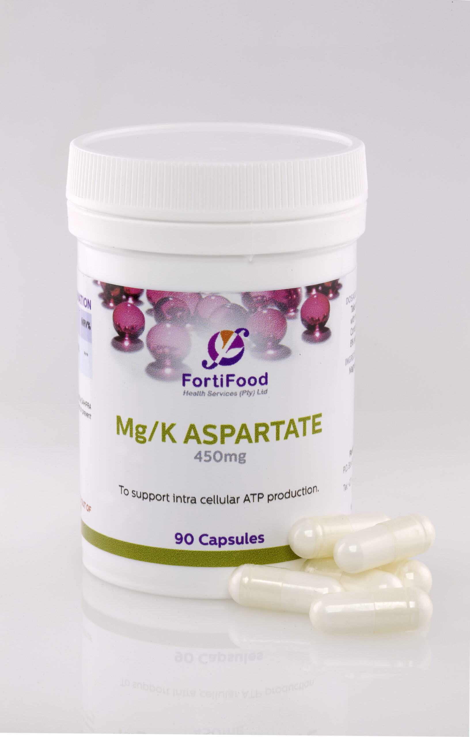 MG/K Aspartate 450mg (90) Fortifood