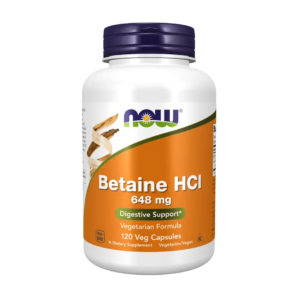 Betaine HCL 648mg (120) Now