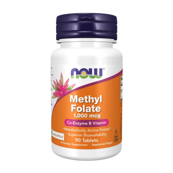 Methyl Folate 1000mg (90) Now