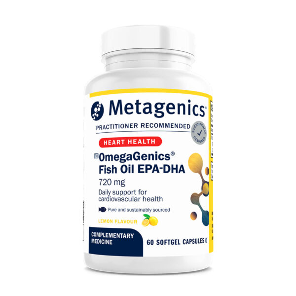 OmegaGenics Fish Oil 720mg (120) Metagenics