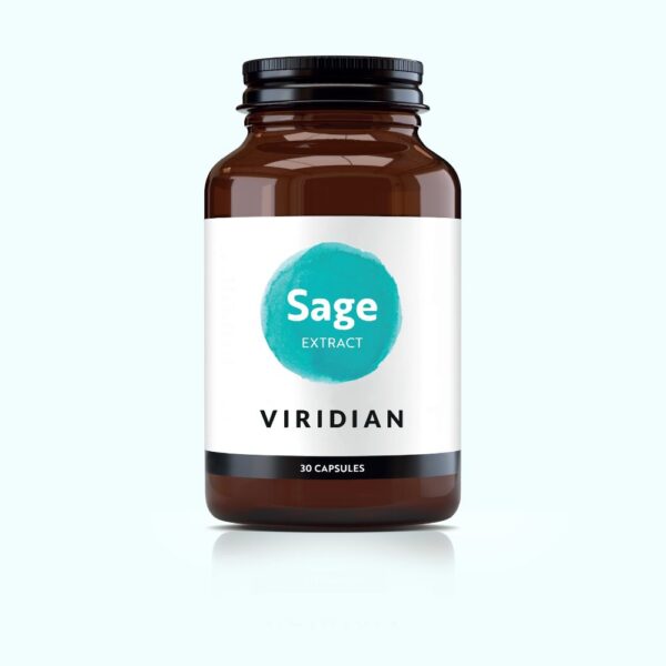 Sage Leaf 600mg (30) Viridian