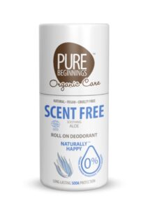 Deodorant Roll On - Scent Free (75ml) Pure B