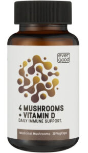4 Mushrooms + Vit D (30) Ever Good