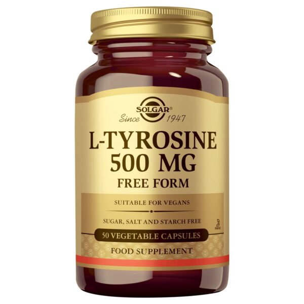 L-Tyrosine 500mg (50) Solgar