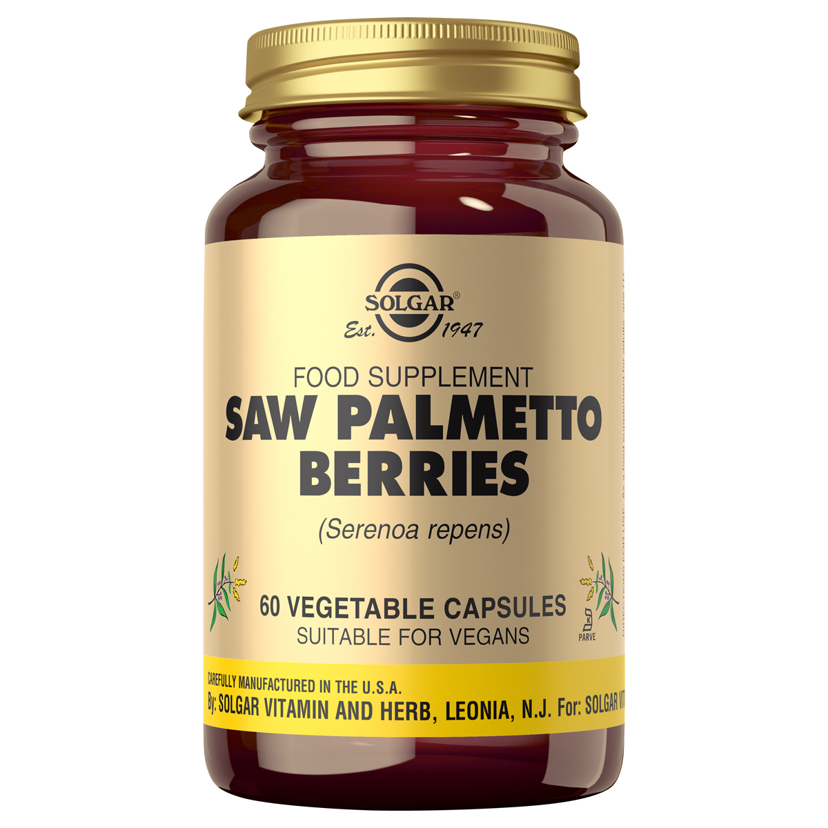 Saw Palmetto Berry Extract (60) Solgar