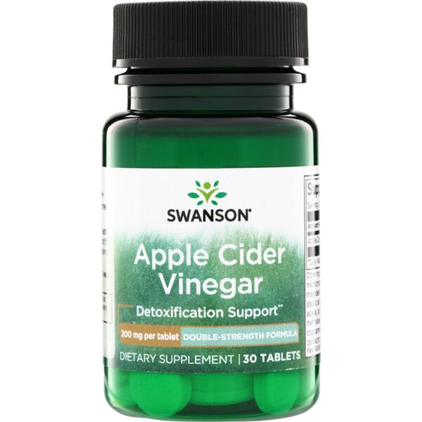 Apple Cider Vinegar 200mg (30) Swanson