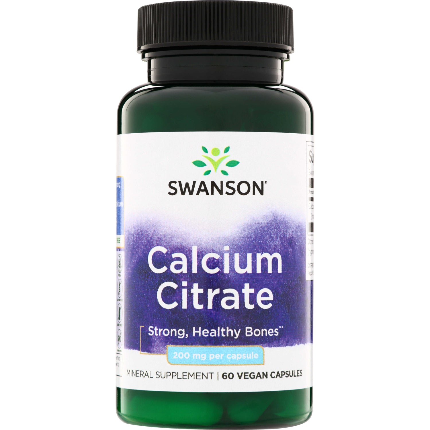 Calcium Citrate 200mg (60) Swanson
