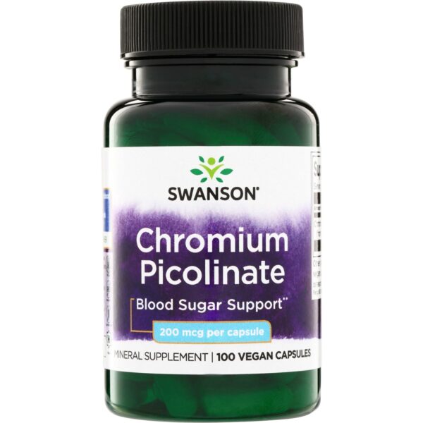 Chromium Picolinate 200mcg (100) Swanson