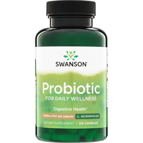 Probiotic Daily 1 Billion CFU (120) Swanson