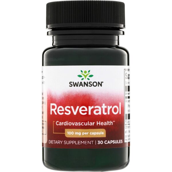 Resveratrol 50mg (30) Swanson