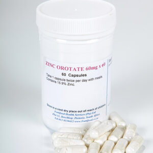 Zinc Orotate 60mg (60) Fortifood