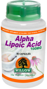 Alpha Lipoic Acid 100mg (90) Willow