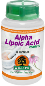 Alpha Lipoic Acid 250mg (50) Willow
