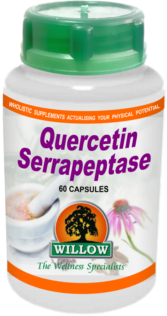 Quercetin Serrapeptase (60) Willow