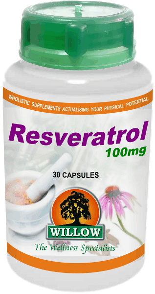 Resveratrol 100mg (30) Willow