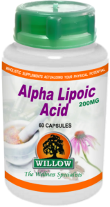 Alpha Lipoic Acid 200mg (60) Willow